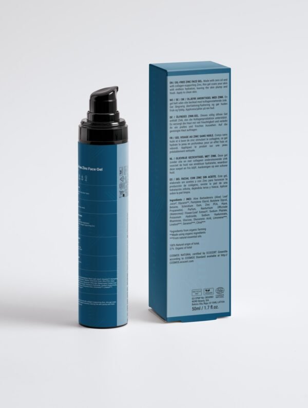 Oil-Free Zinc Face Gel for Men - Image 2