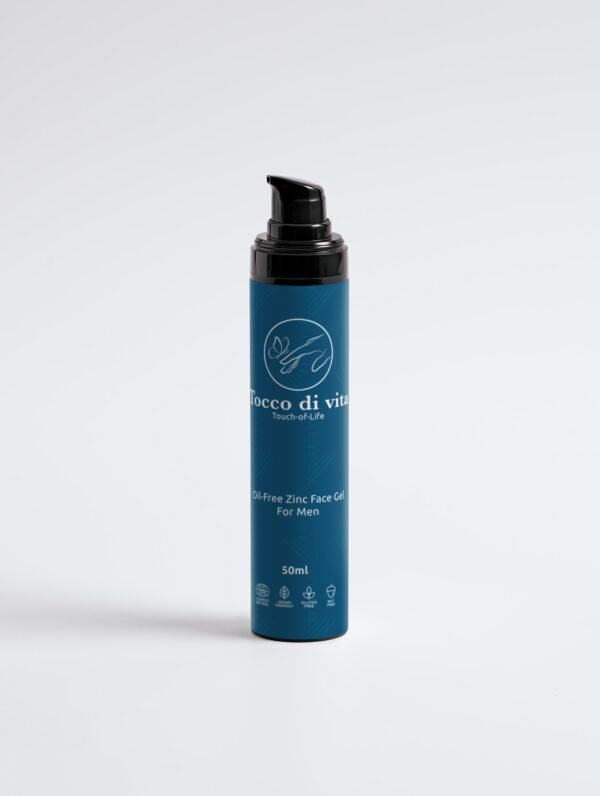 Oil-Free Zinc Face Gel for Men - Image 3